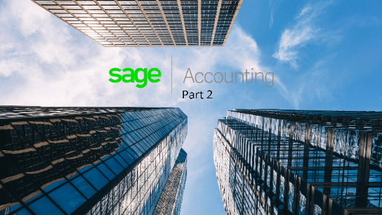 Sage 50cloud Accounting 2020 - Part 2