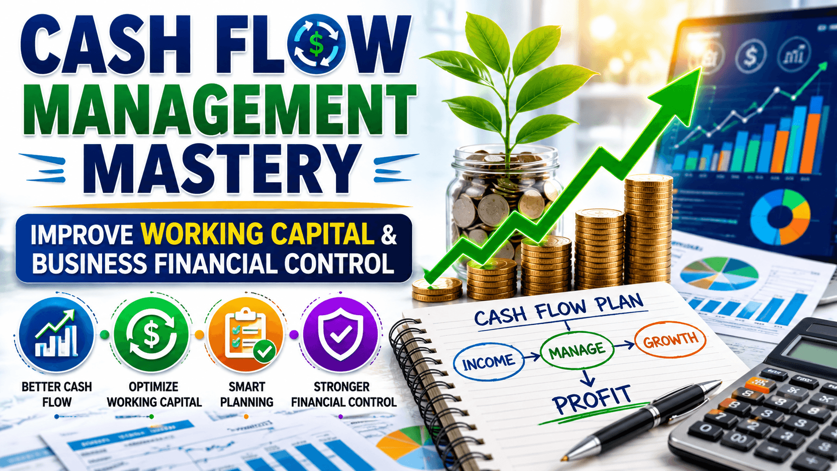 Cash Flow Management Mastery: Improve Working Capital & Business Financial Control