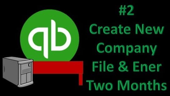 QuickBooks Desktop 2021 #2 Create New Company File