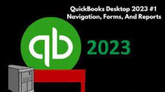 QuickBooks Online 2023 #1 Navigation, Forms, & Reports Pt.3