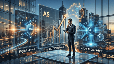 The 2026 Tax Trifecta: Digital Levies, CGT Paralysis, and the ATO's AI Crackdown